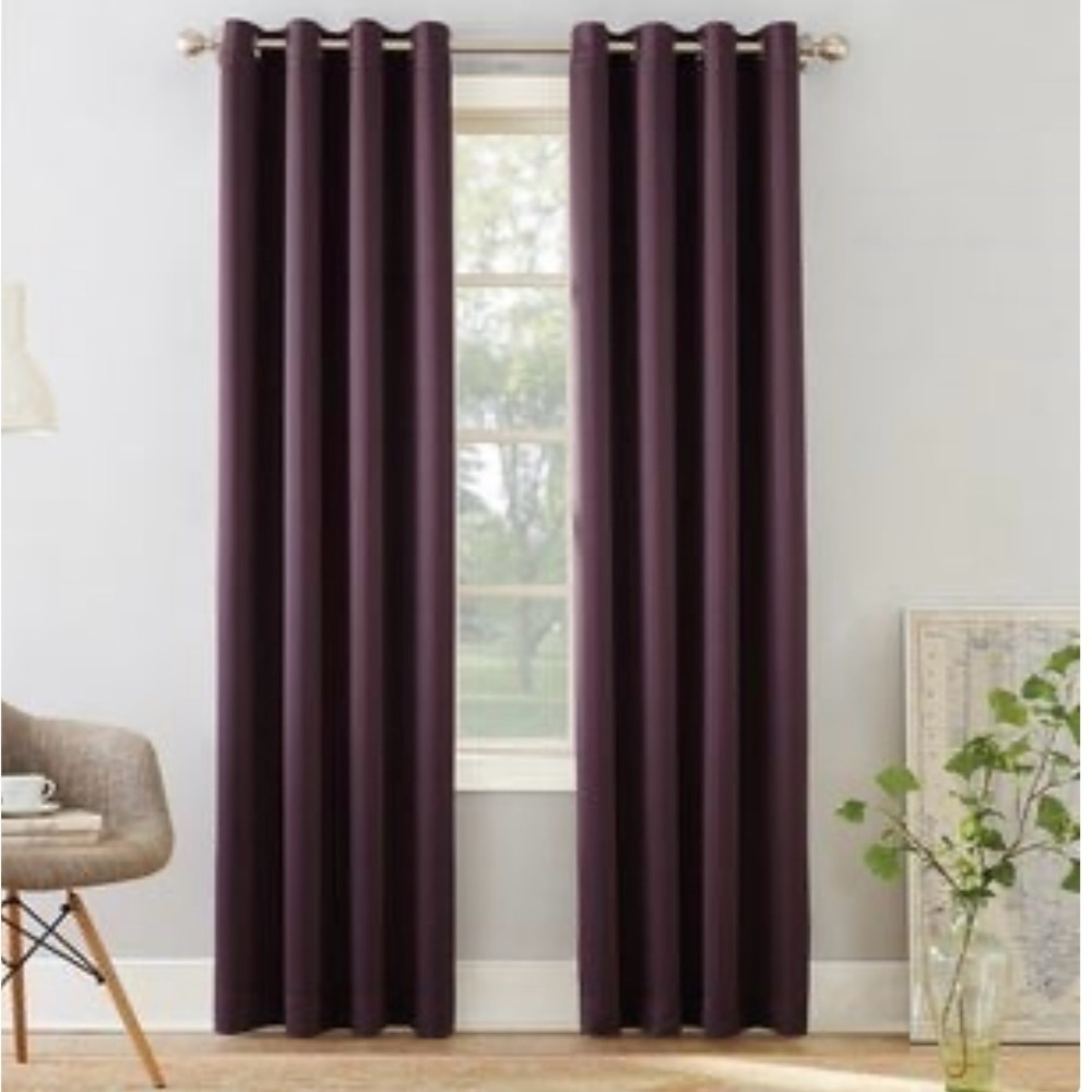 Porch & Den Nantahala Room Darkening Grommet Curtain Panel; 4 Panels